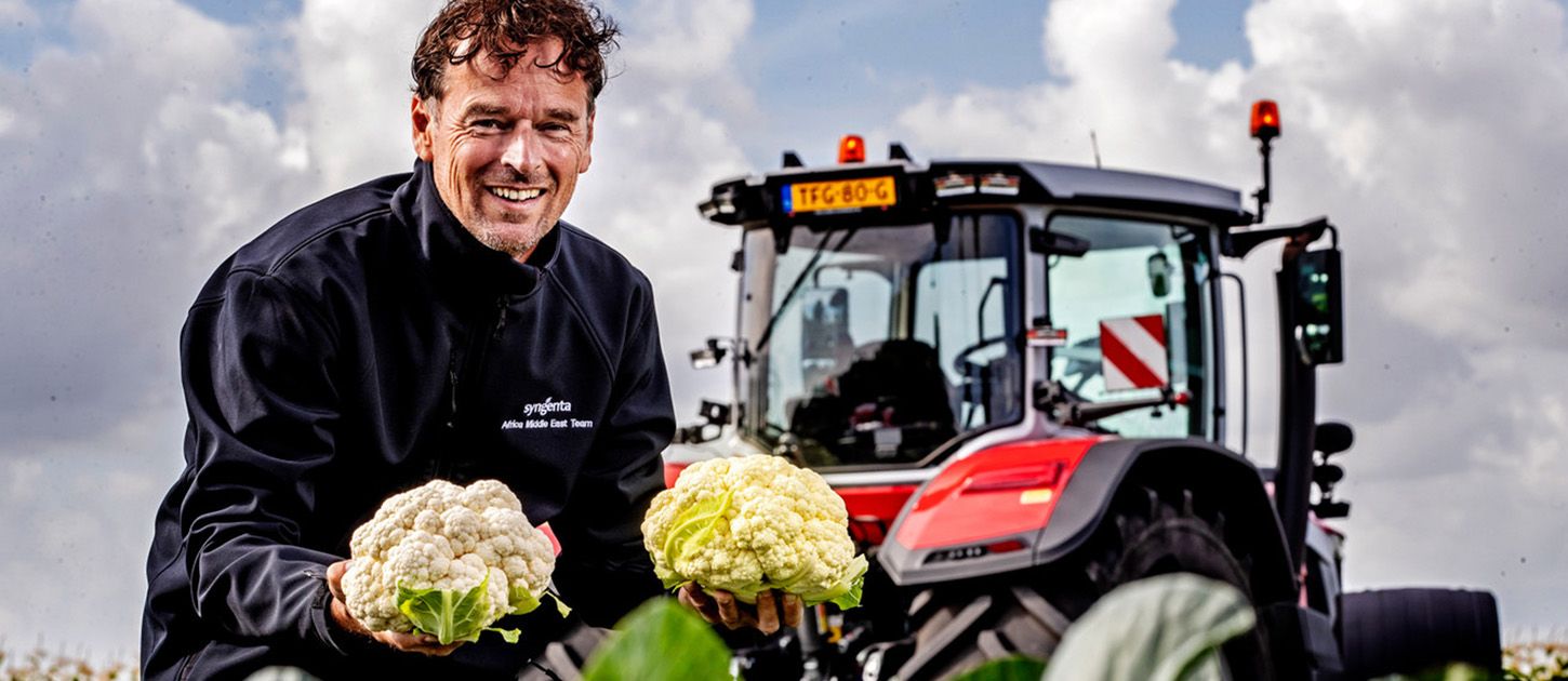 Sjaak van der Ploeg, Syngenta'S Head of Vegetable Seeds Development for Europe, Africa and the Middle East.