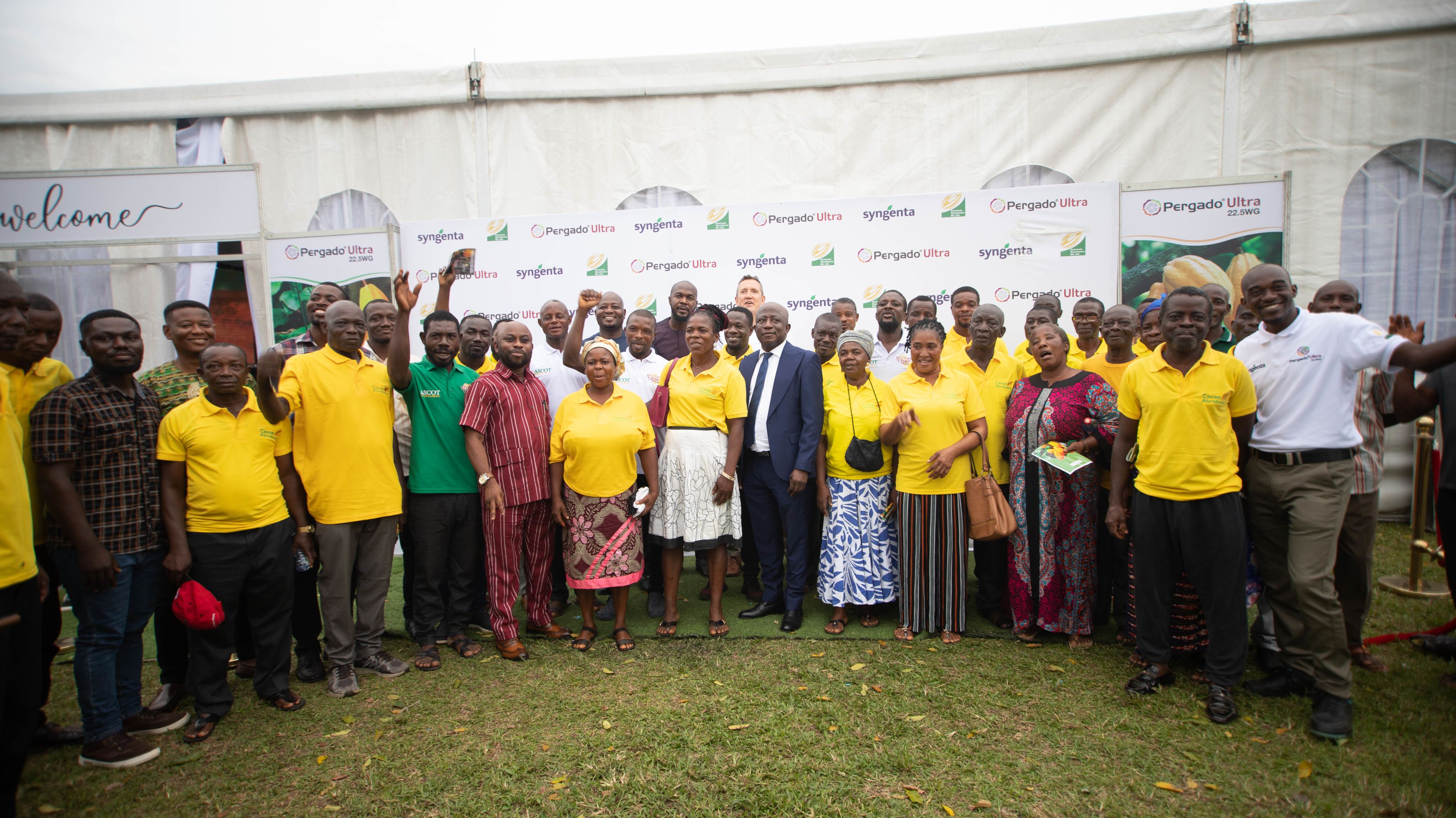 Images from the PERGADO® Ultra launch event in Ghana, Africa