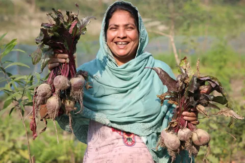 SheShines Project Female Farmer