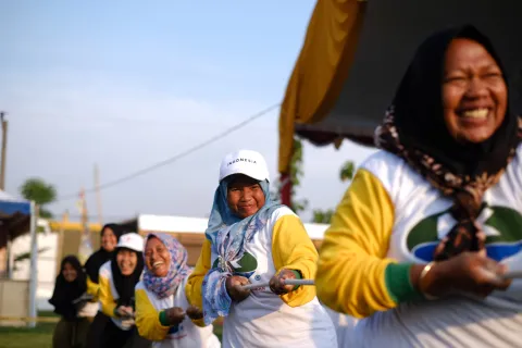 Indonesia female smallholders