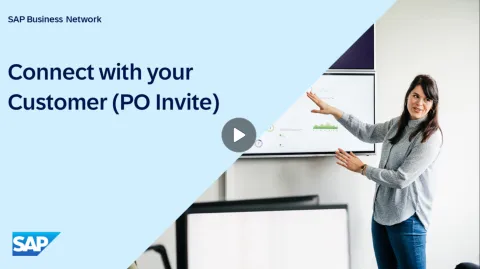 SAP Connect with customer PO