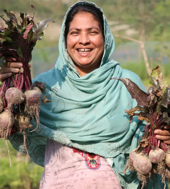 SheShines Project Female Farmer