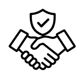 Protection for both sides icon