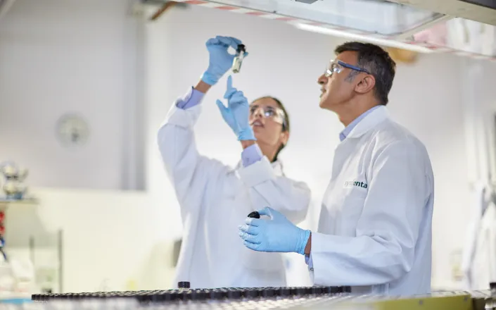 Scientists in a laboratory